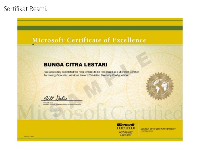 contoh soal sertifikasi microsoft office 2013
